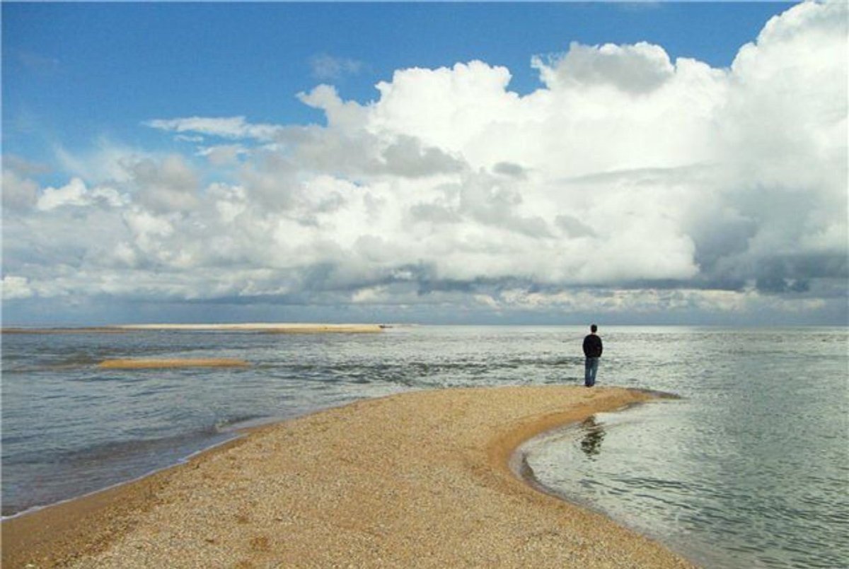 Азовское море мелкое