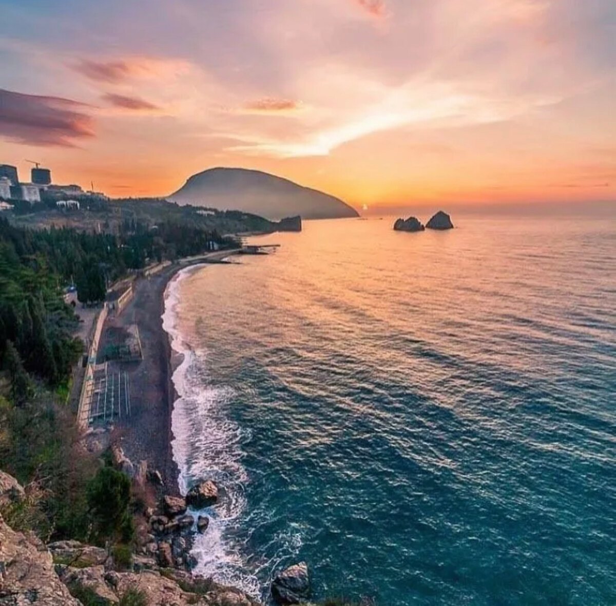 Крымское побережье черного моря