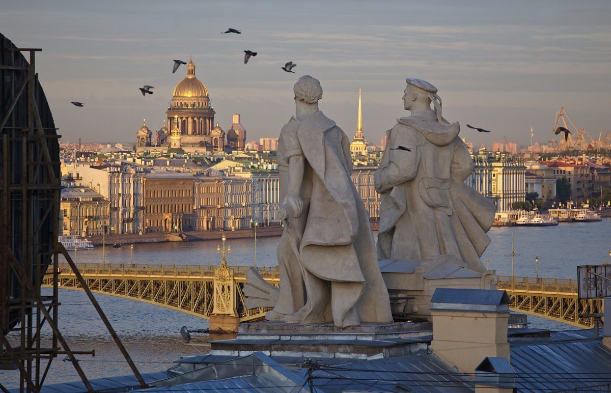 Дворцовый мост смотровая площадка