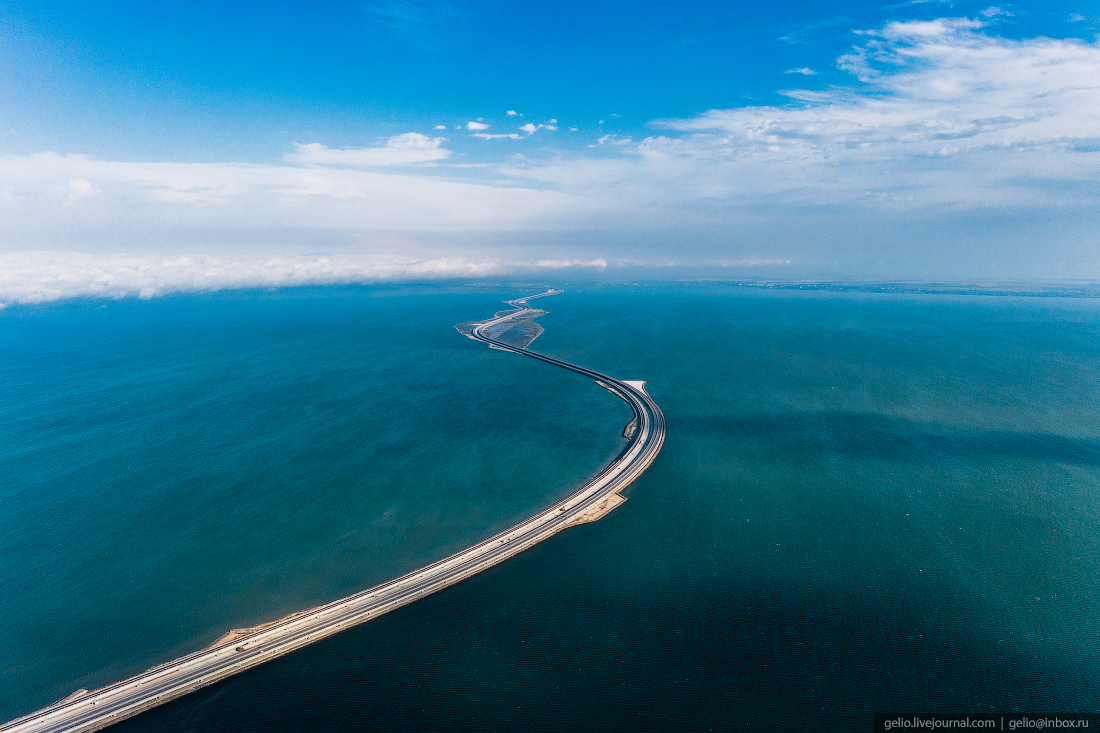 Крымский мост сверху