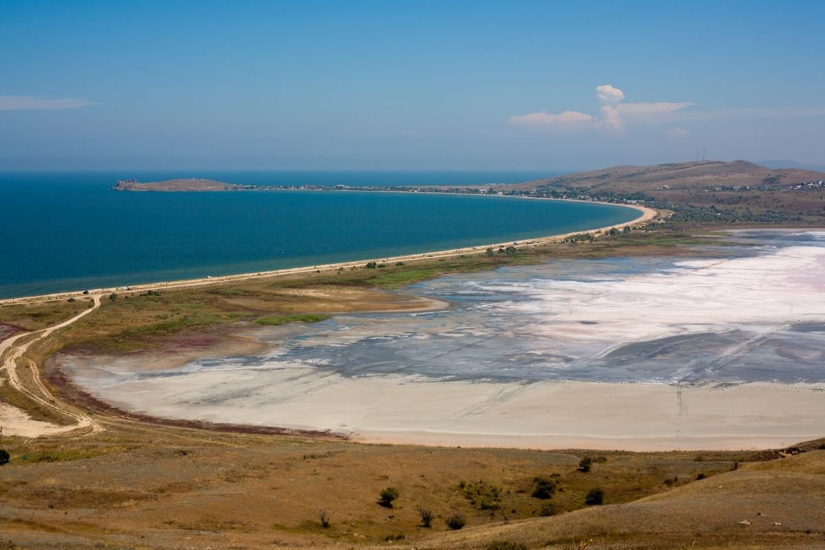 Озеро Чокрак село курортное