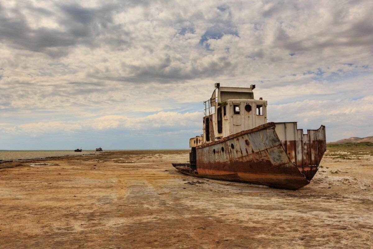 Остров БАРСАКЕЛЬМЕС Аральское море