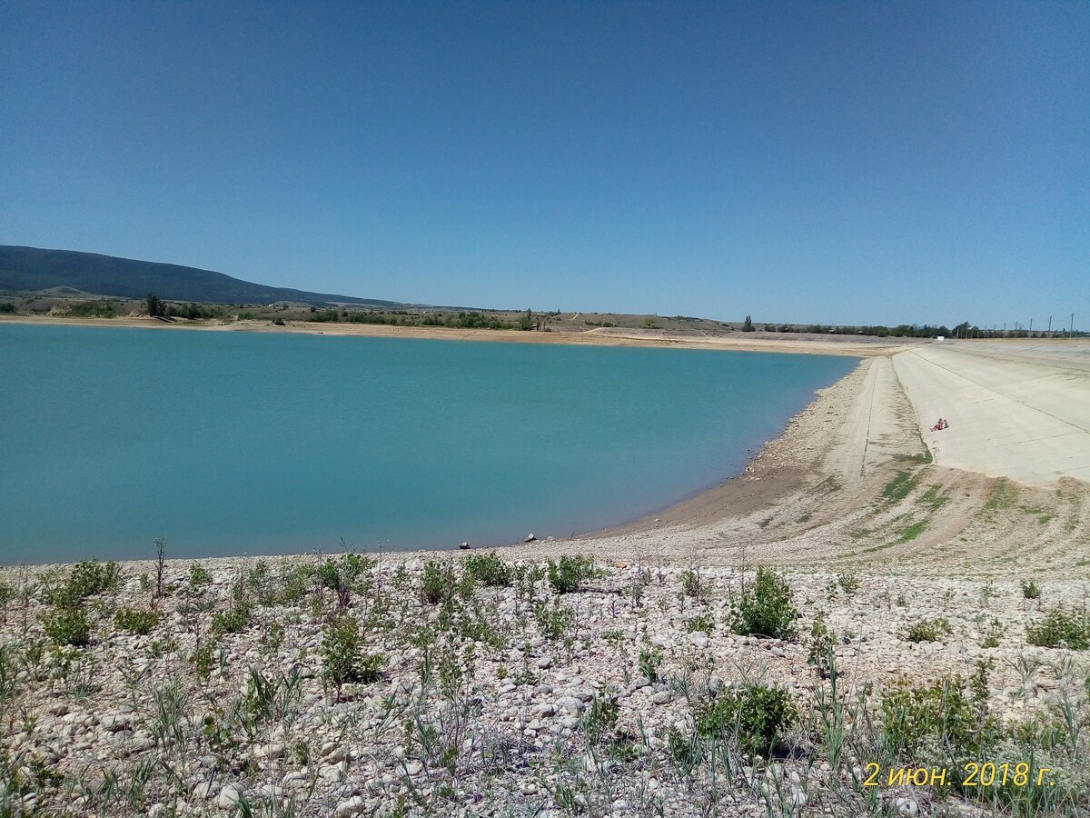 Тороповское водохранилище Крым