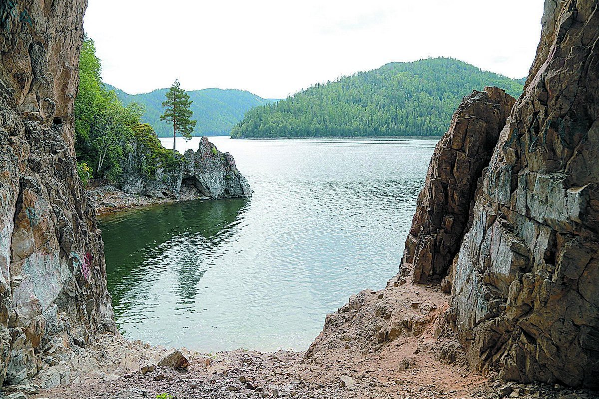 Красноярское море столбы