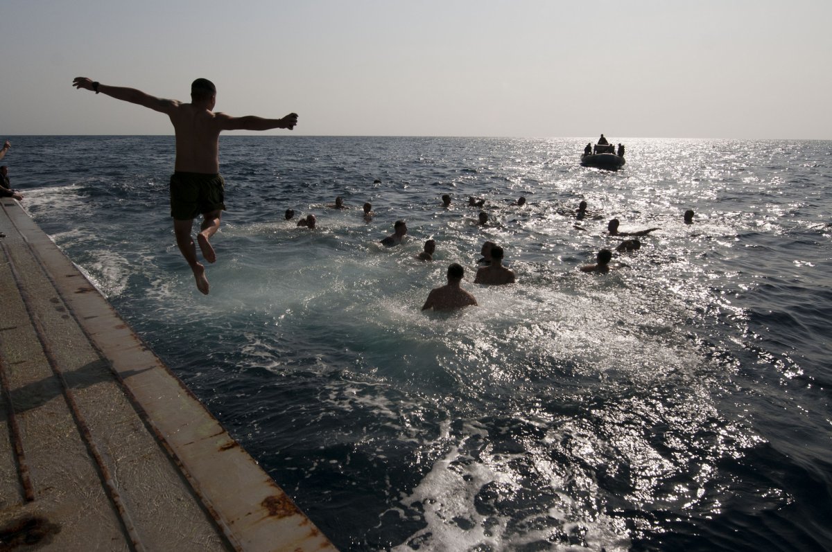 Плавание в открытом море