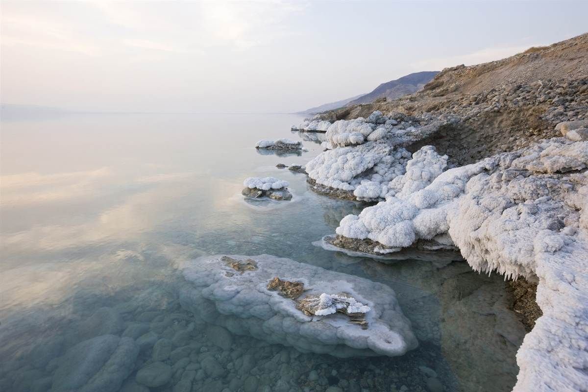 Мёртвое море с высоты