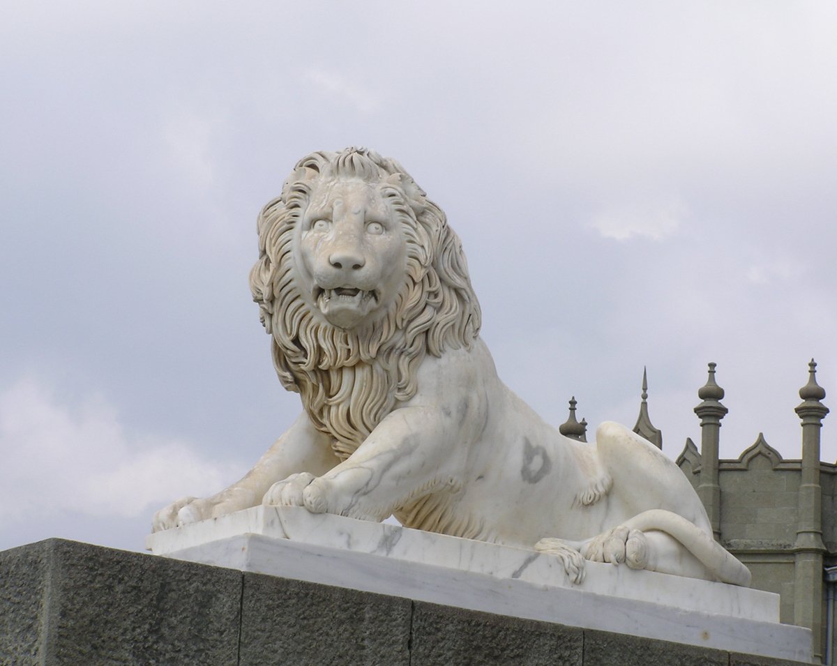 Воронцовский дворец мраморные львы