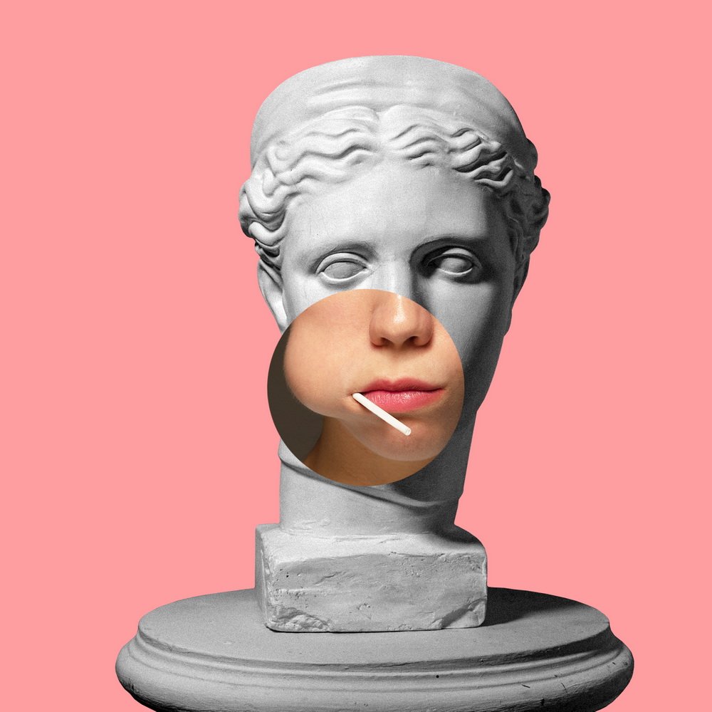 Plaster head