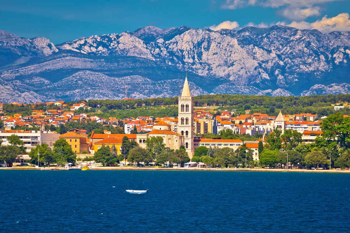 Zadar Хорватия море