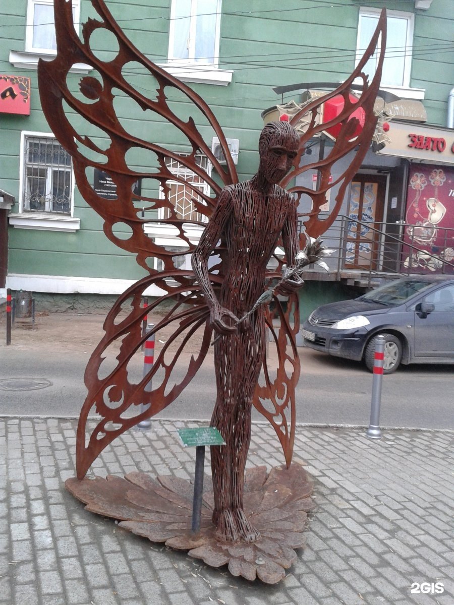 Бабочки на памятник