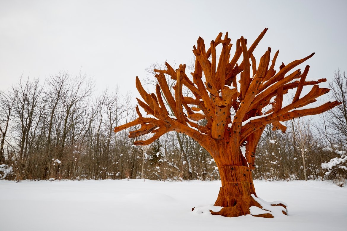 Sculpture ai Weiwei Tree