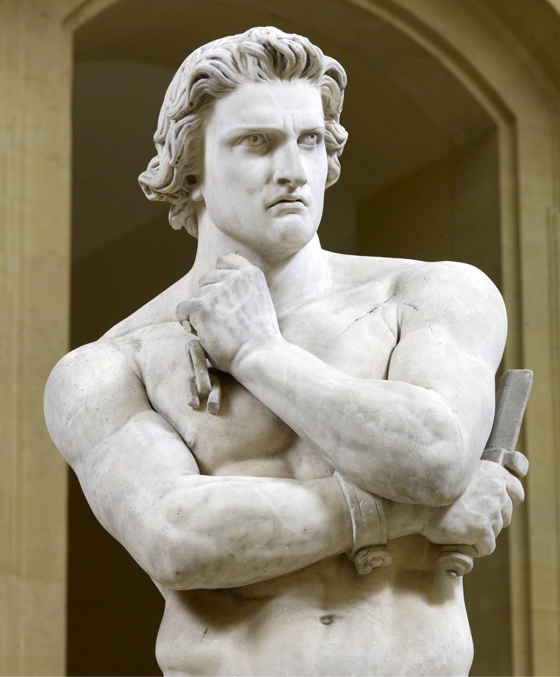 Давид Микеланджело vaporwave