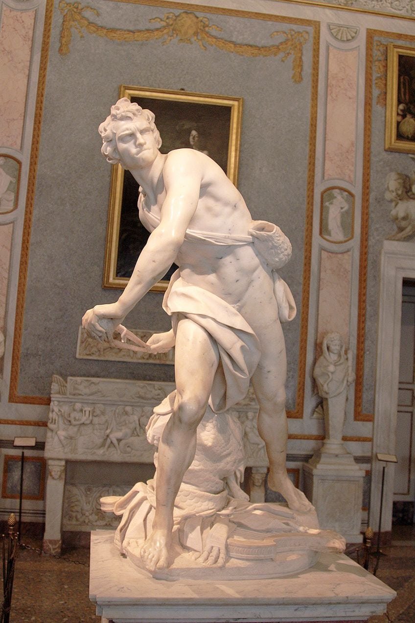 Джованни Лоренцо Бернини «Давид» (1623),