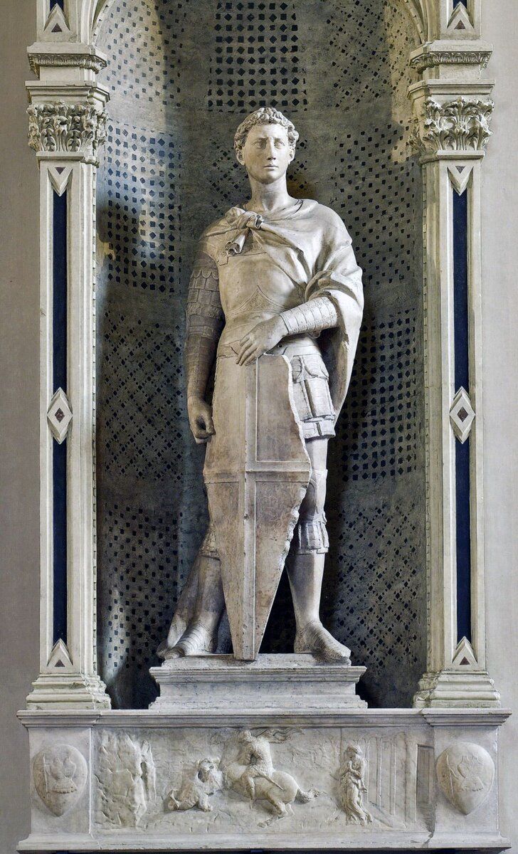 Донателло «Святой Георгий» (1416),