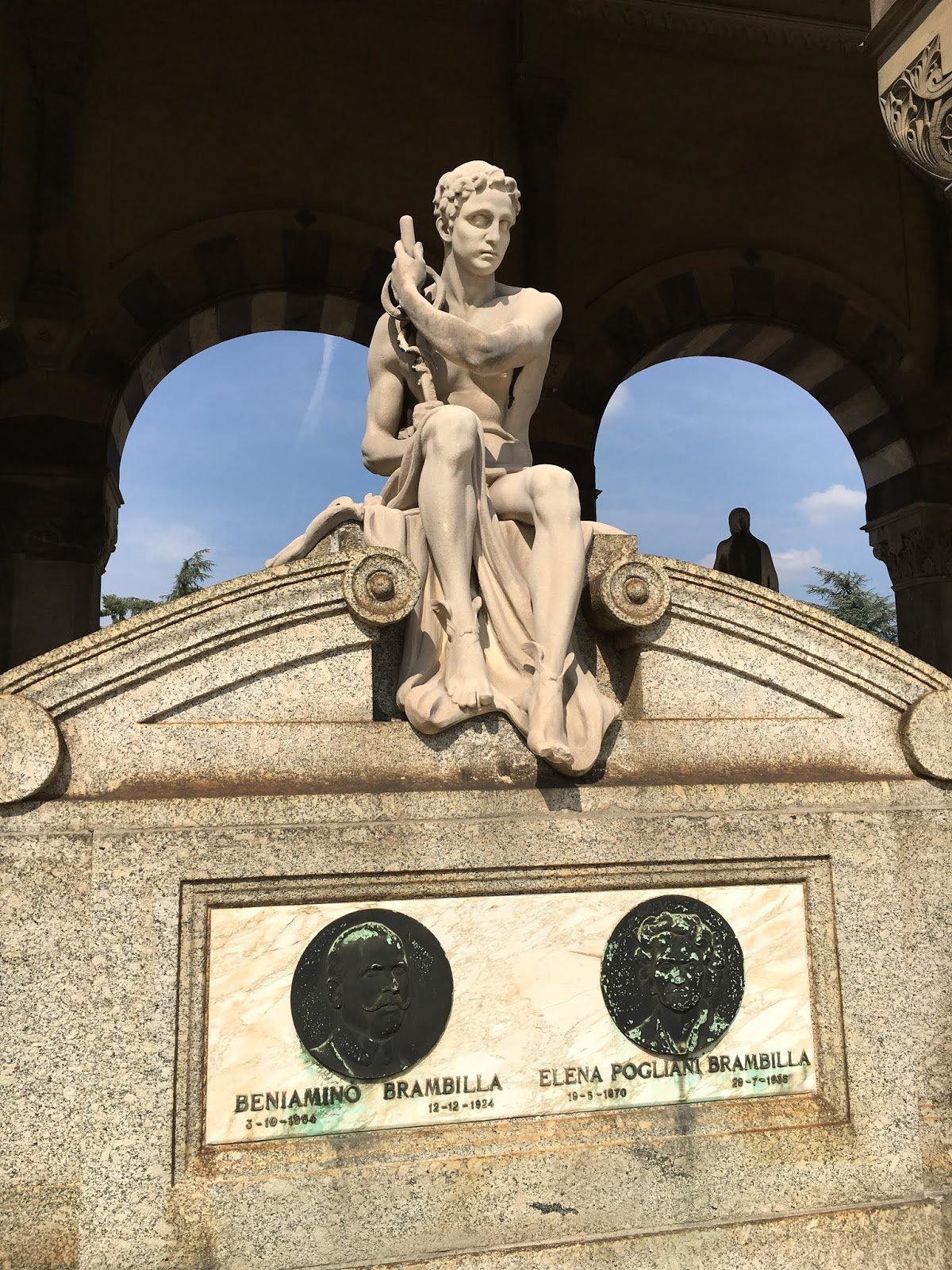 Cimitero monumentale di Milano. Отличное место.