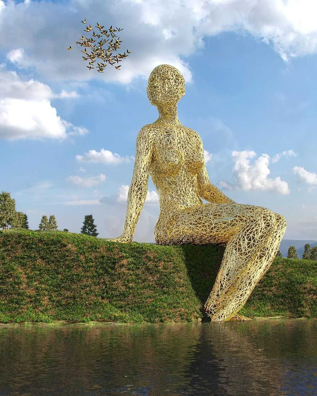 Красивые скульптуры