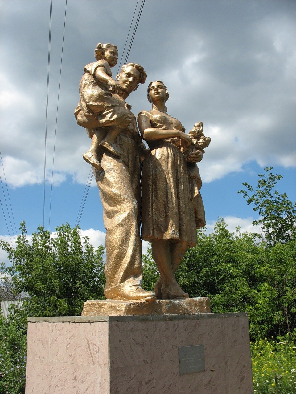 Красная Глинка Самара памятник