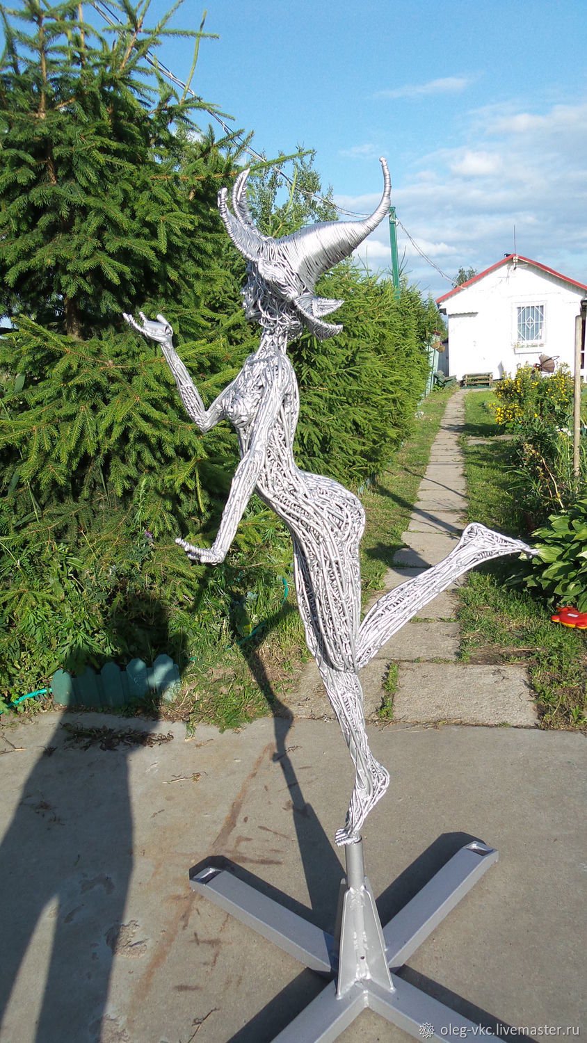 Железные фигуры для сада