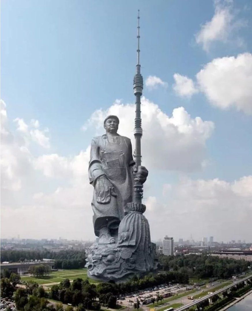Церетели Зураб скульптуры в Москве