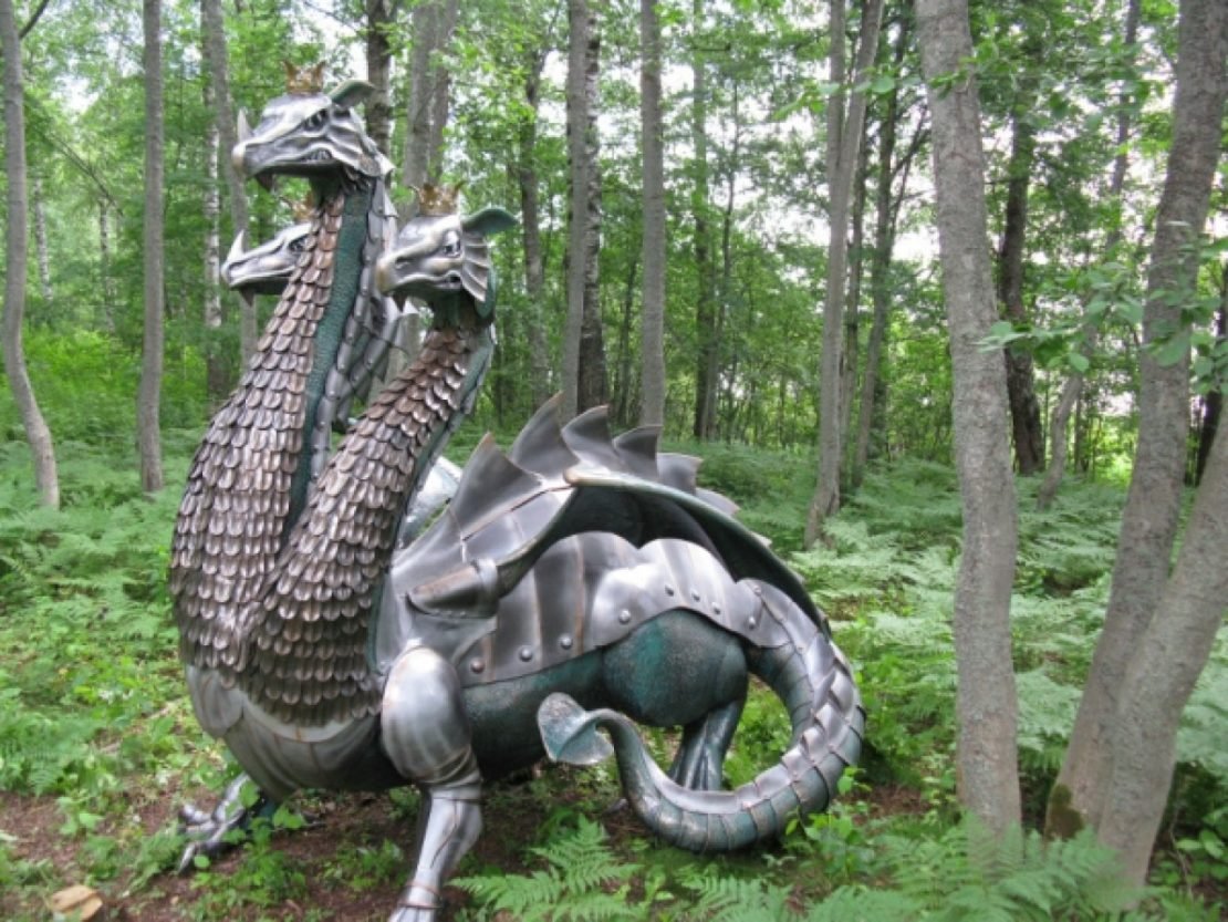 Кострома скульптура змея Горыныча