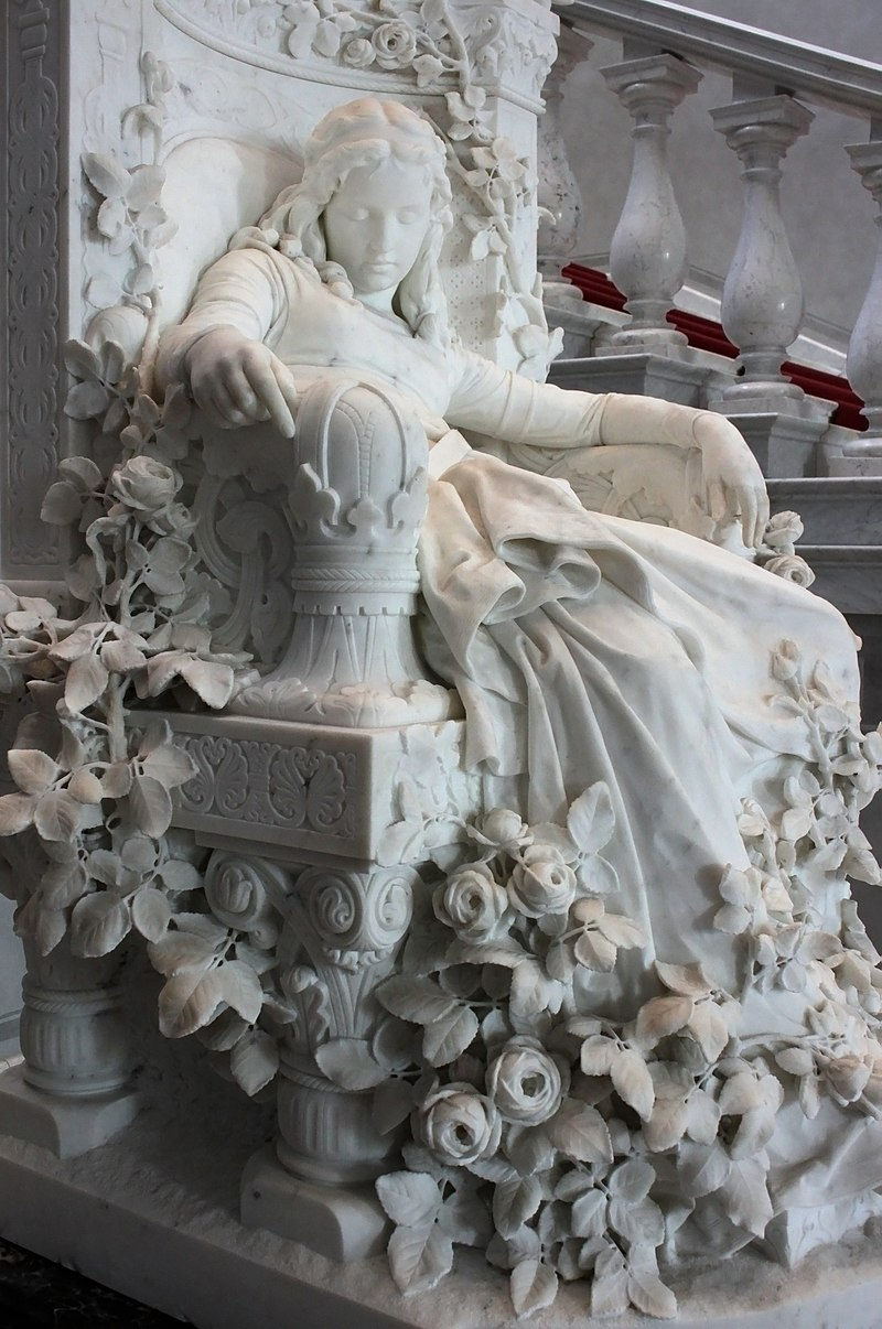 Спящая красавица. Louis Sussmann Hellborn. 1878