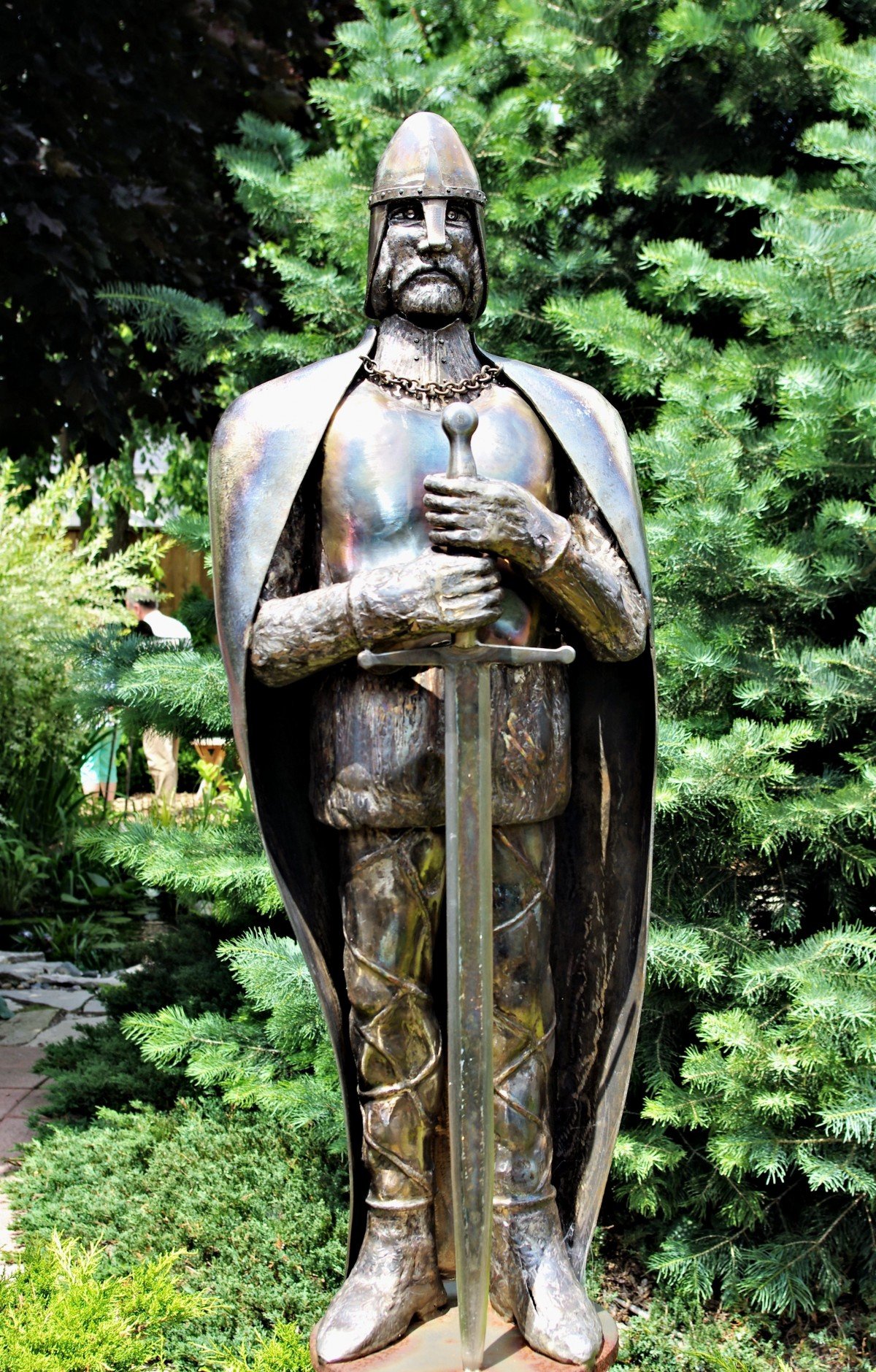 Скульптура рыцаря