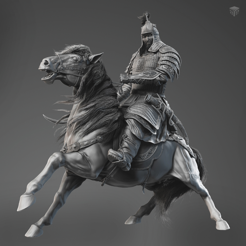 Монгольский воин Конник