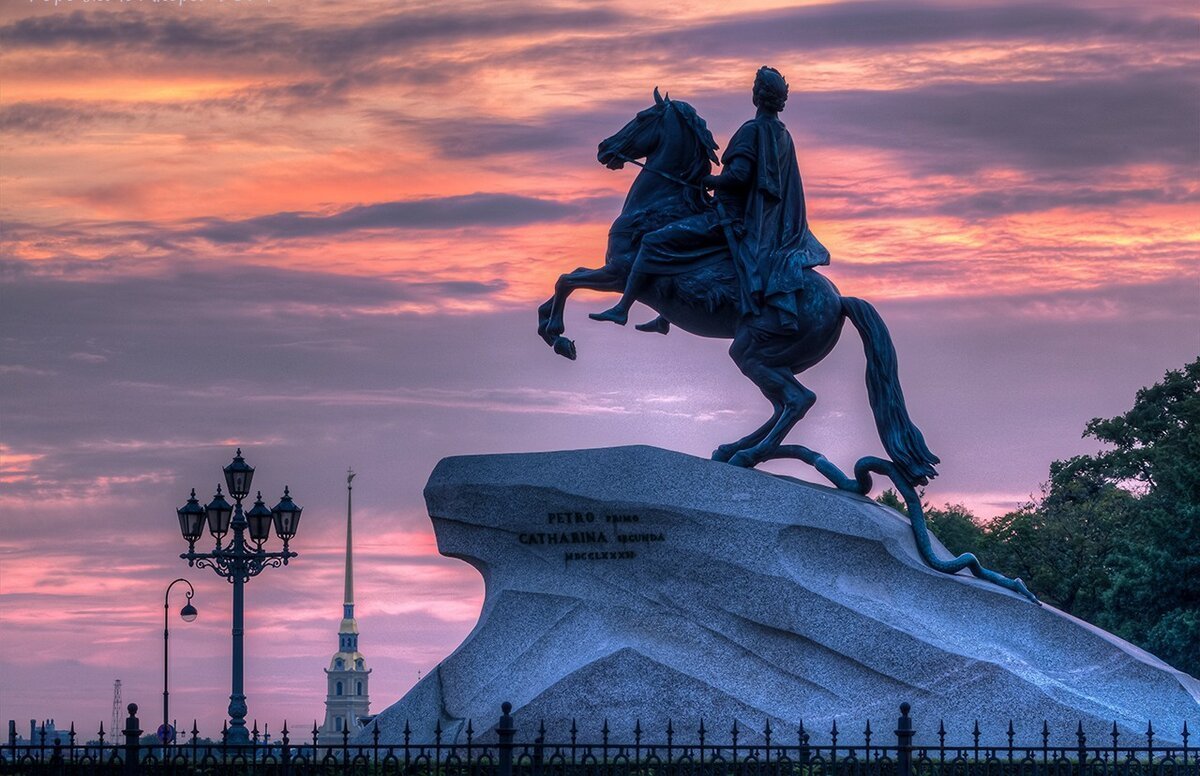 Памятник Фальконе медный всадник