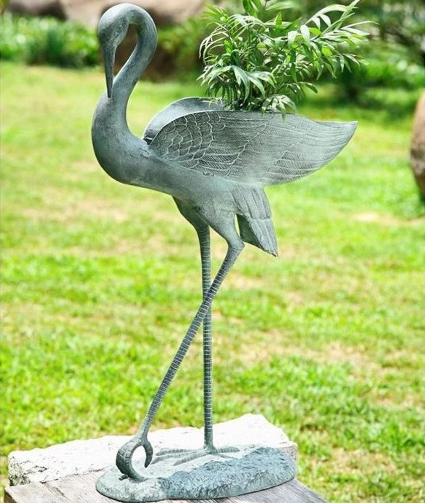 Riverfront Park скульптура цапля