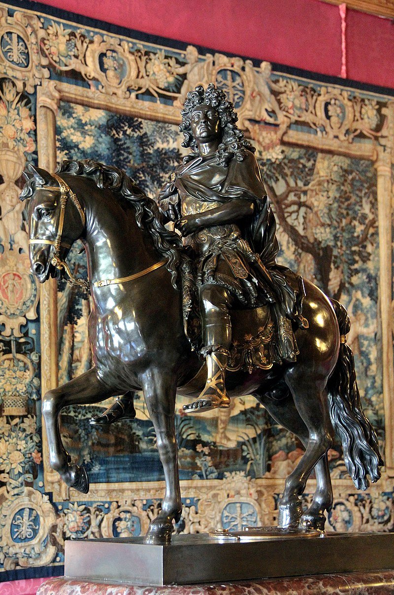 Франсуа Жирардон. Конная статуя Людовика XIV. Ок. 1699 Г.