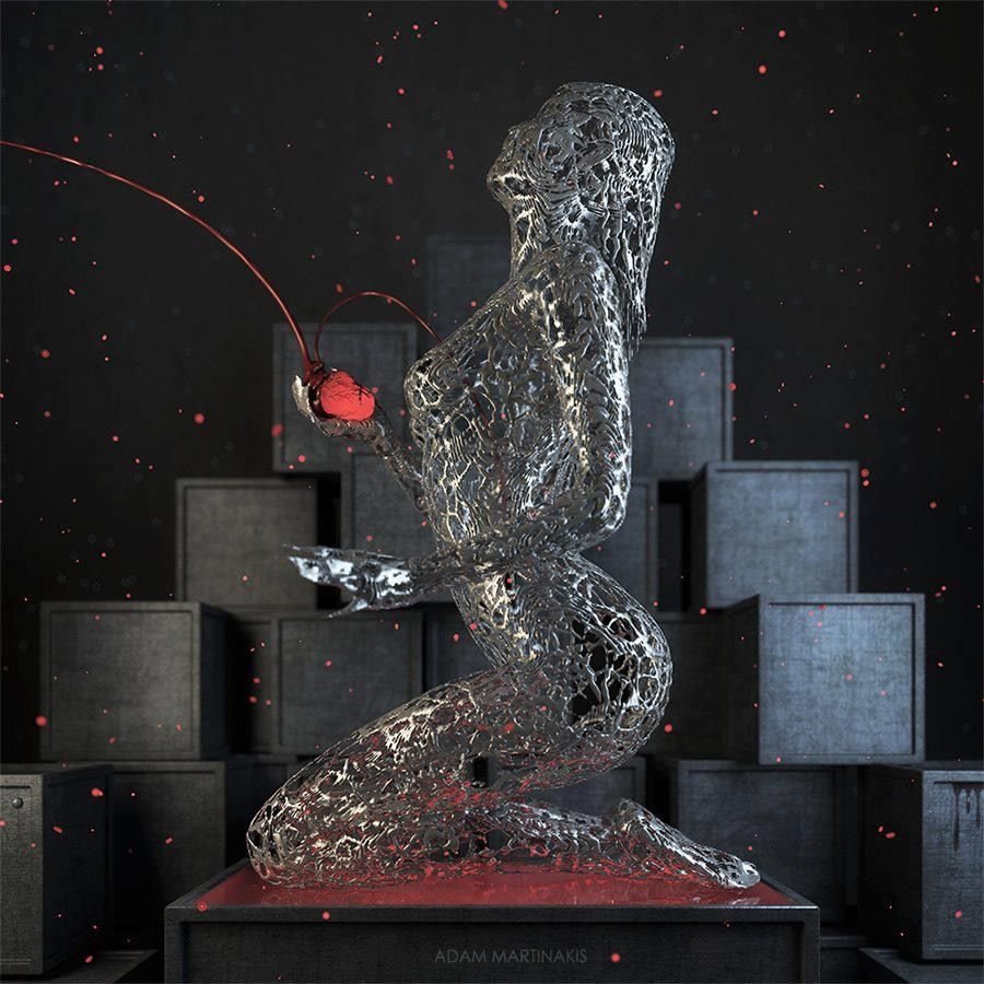 Adam martinakis скульптуры..