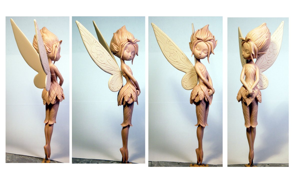 Paper Sculpture Дисней феи