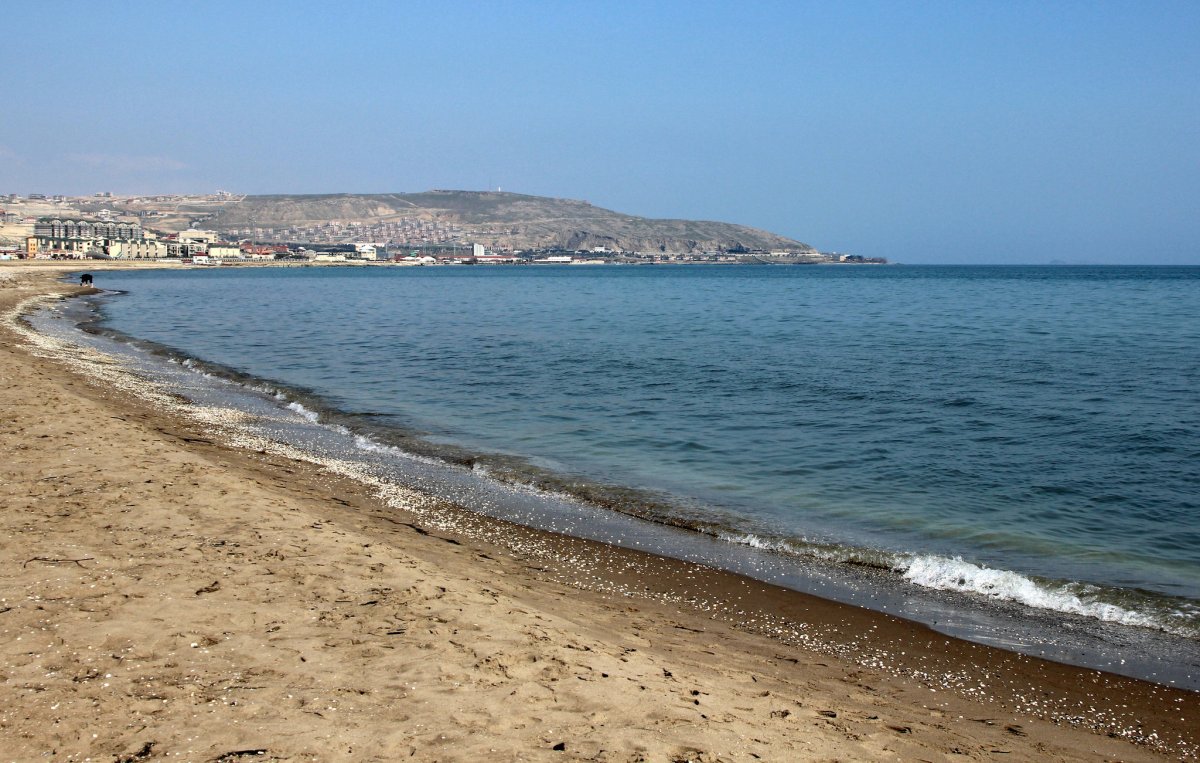 Берег Каспийского моря Баку