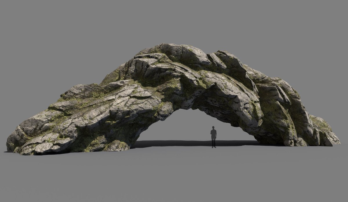 Gumroad – 3d Rocks collection Vol.1 – 3 and cliffmaker by Alen Vejzovic