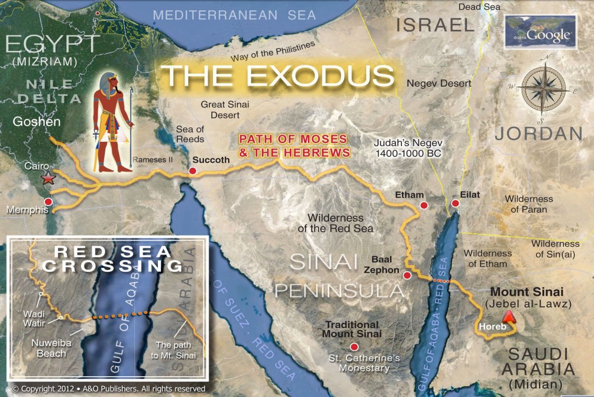 Exodus Map
