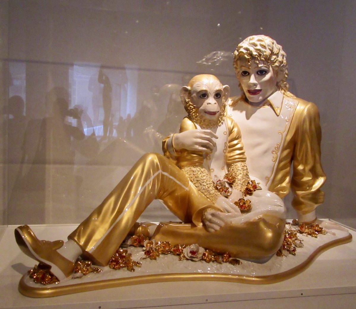 Джеффа Кунса «Michael Jackson and Bubbles»