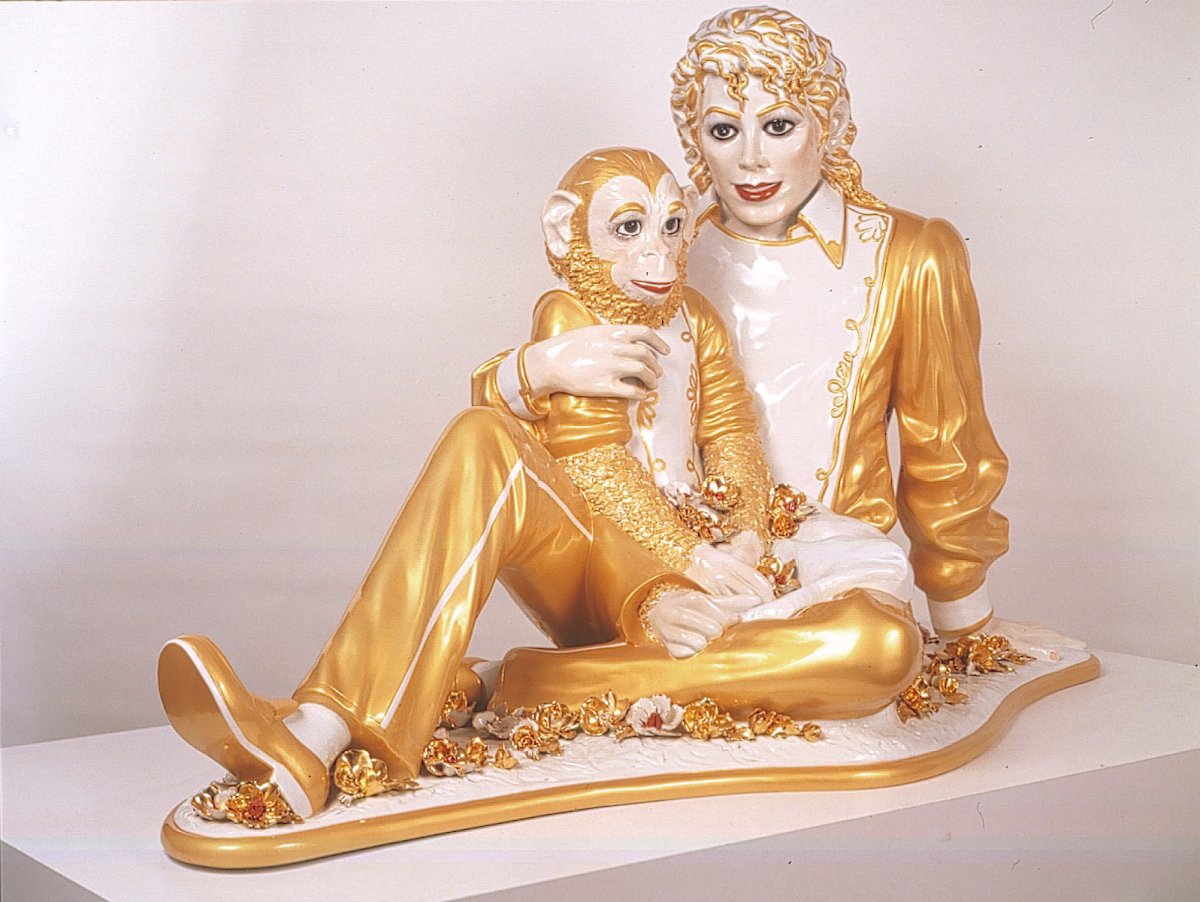 Michael Jackson and Bubbles