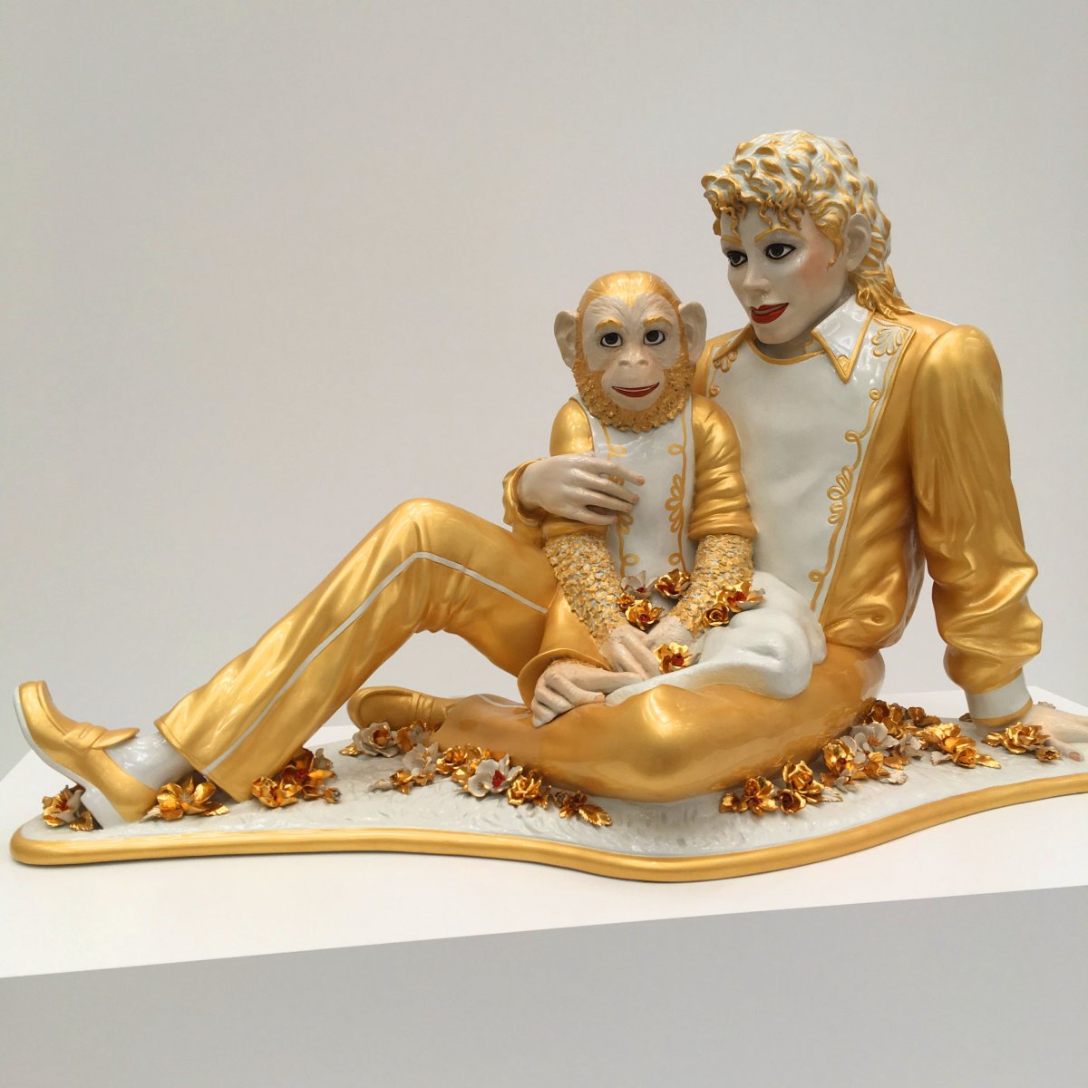 Джеффа Кунса «Michael Jackson and Bubbles»