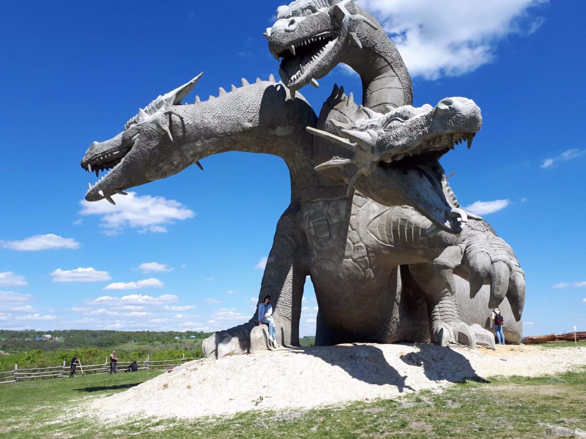 Кудыкина гора Липецк змей Горыныч