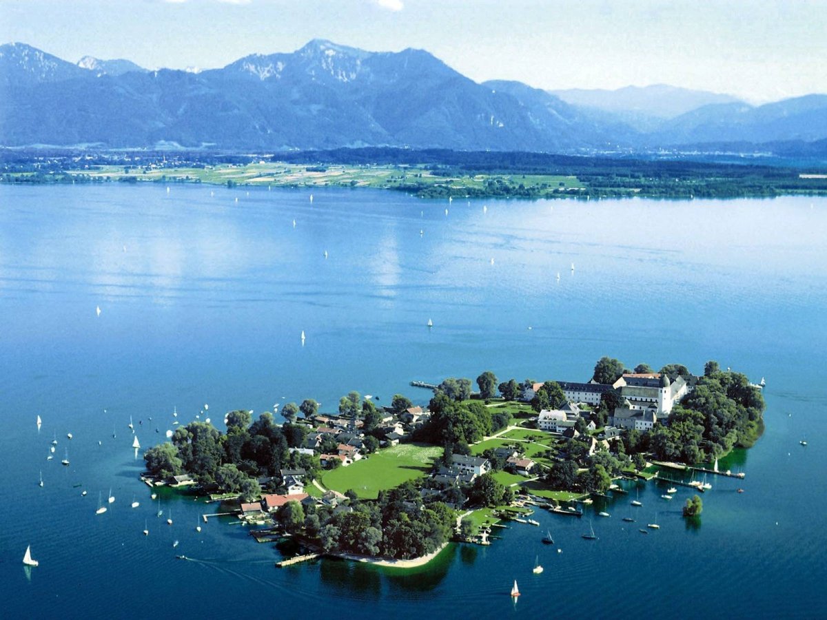 Chiemsee озеро Германия