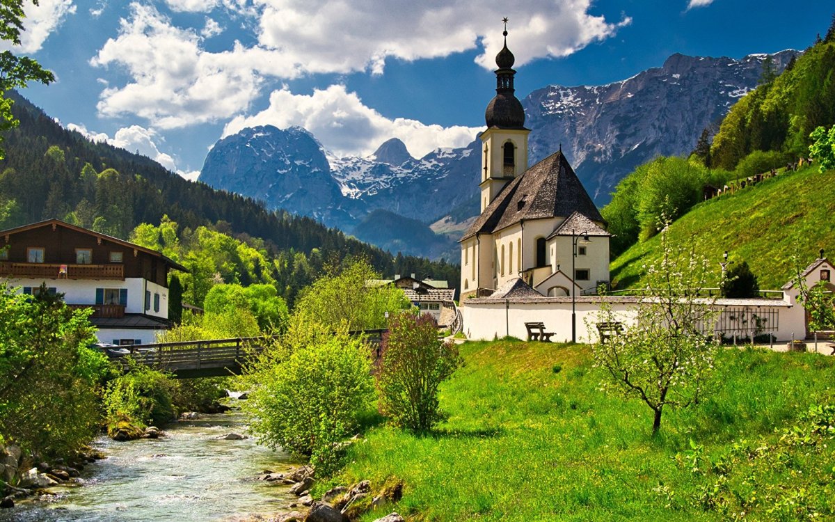 Немецкие Альпы Бавария