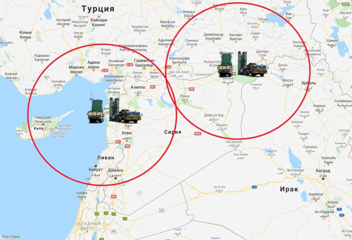 Российские военные базы в Сирии