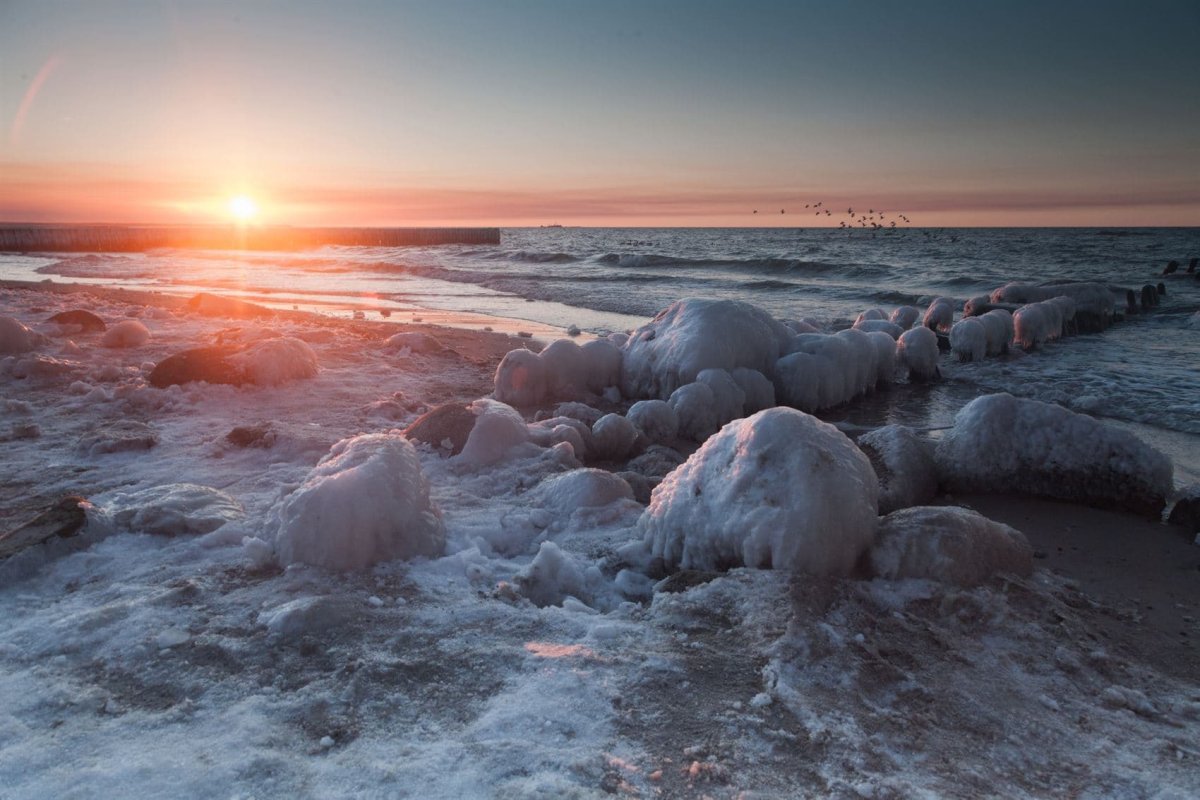 Балтийское море Зеленоградск