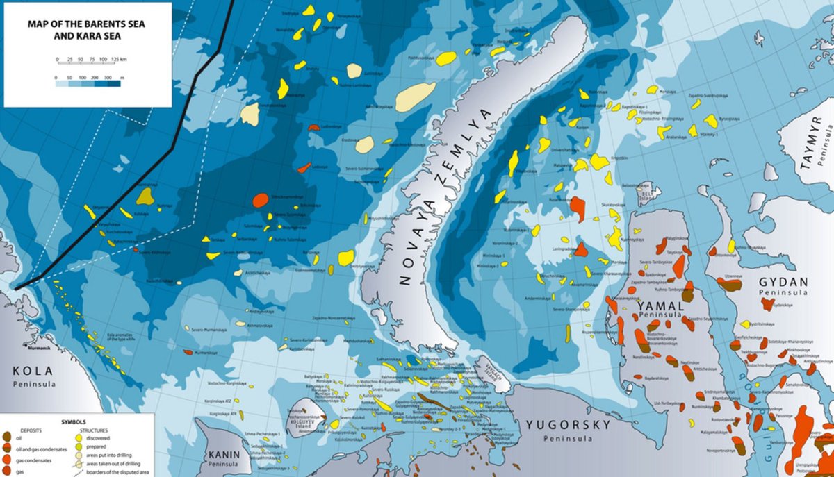 Течения Карского моря