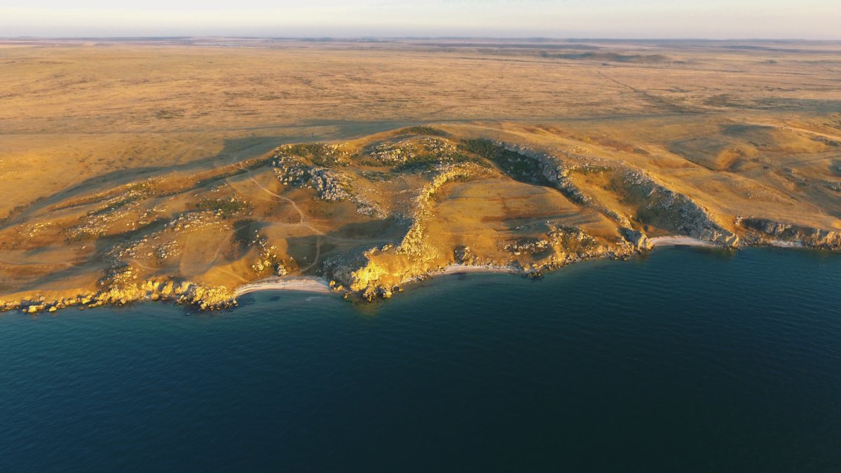 Генеральская бухта Азовское море