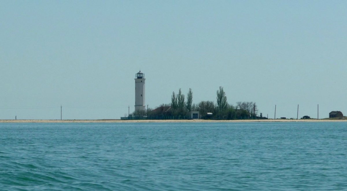Остров Бирючий на Азовском море