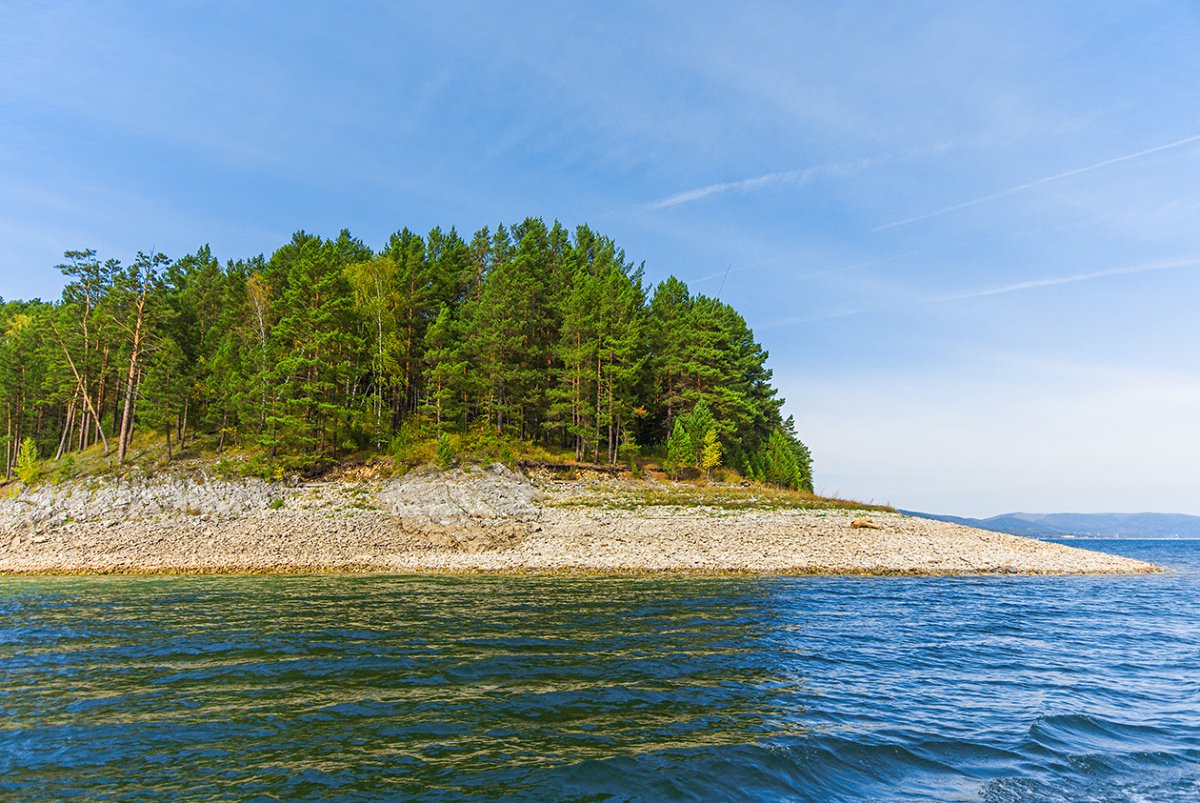 Осень на Красноярском море
