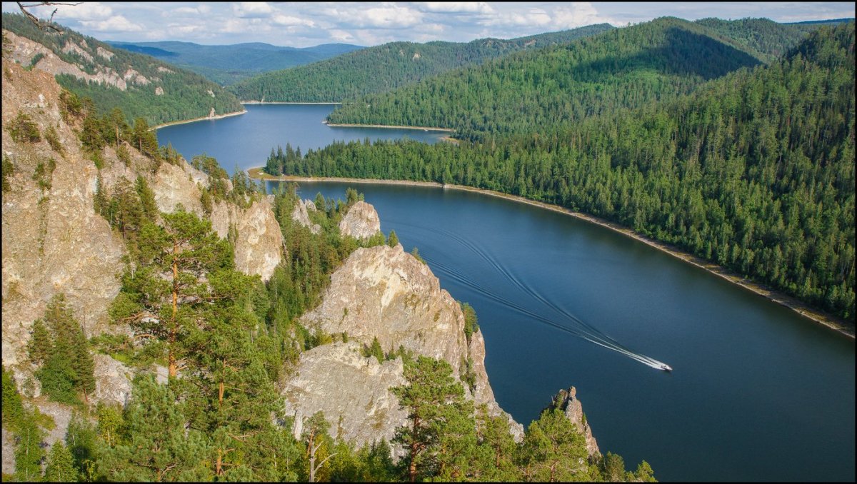 Бирюсинский залив Красноярское водохранилище