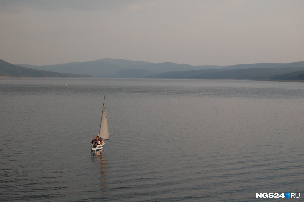 Бирюса на Красноярском море