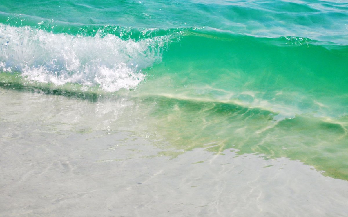 Бирюзовая вода море